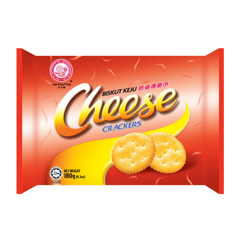 Hup Seng Cheese Crackers 180g Ja Lan Tiong